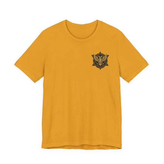 Scottish Rite Embroidered Gold Eagle Tee