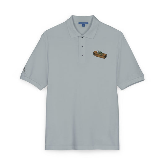 Masters Coffin-Embroidered Freemason Polo Shirt I Just Ask