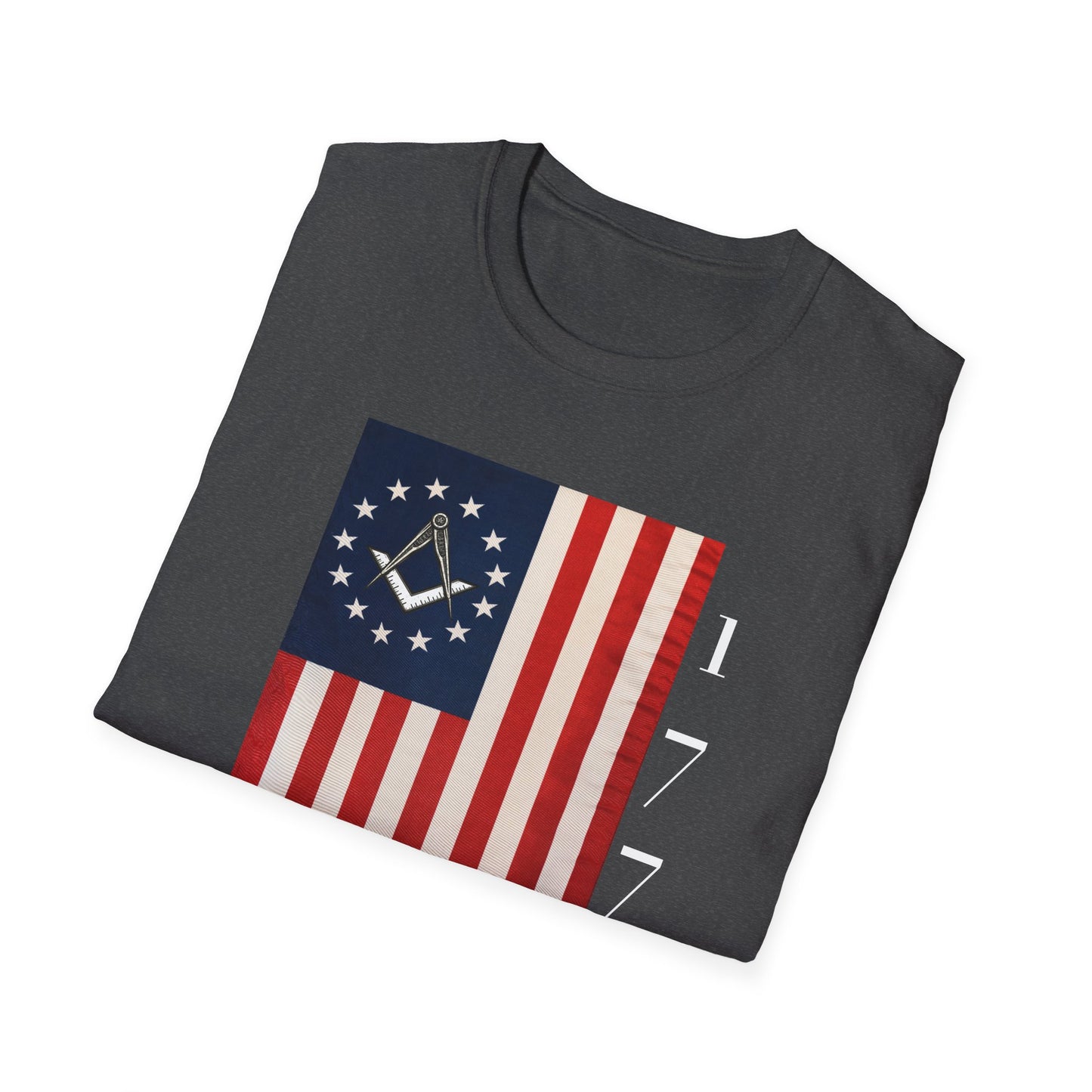 Masonic Betsy Ross Flag T-Shirt | 1776 250 Years