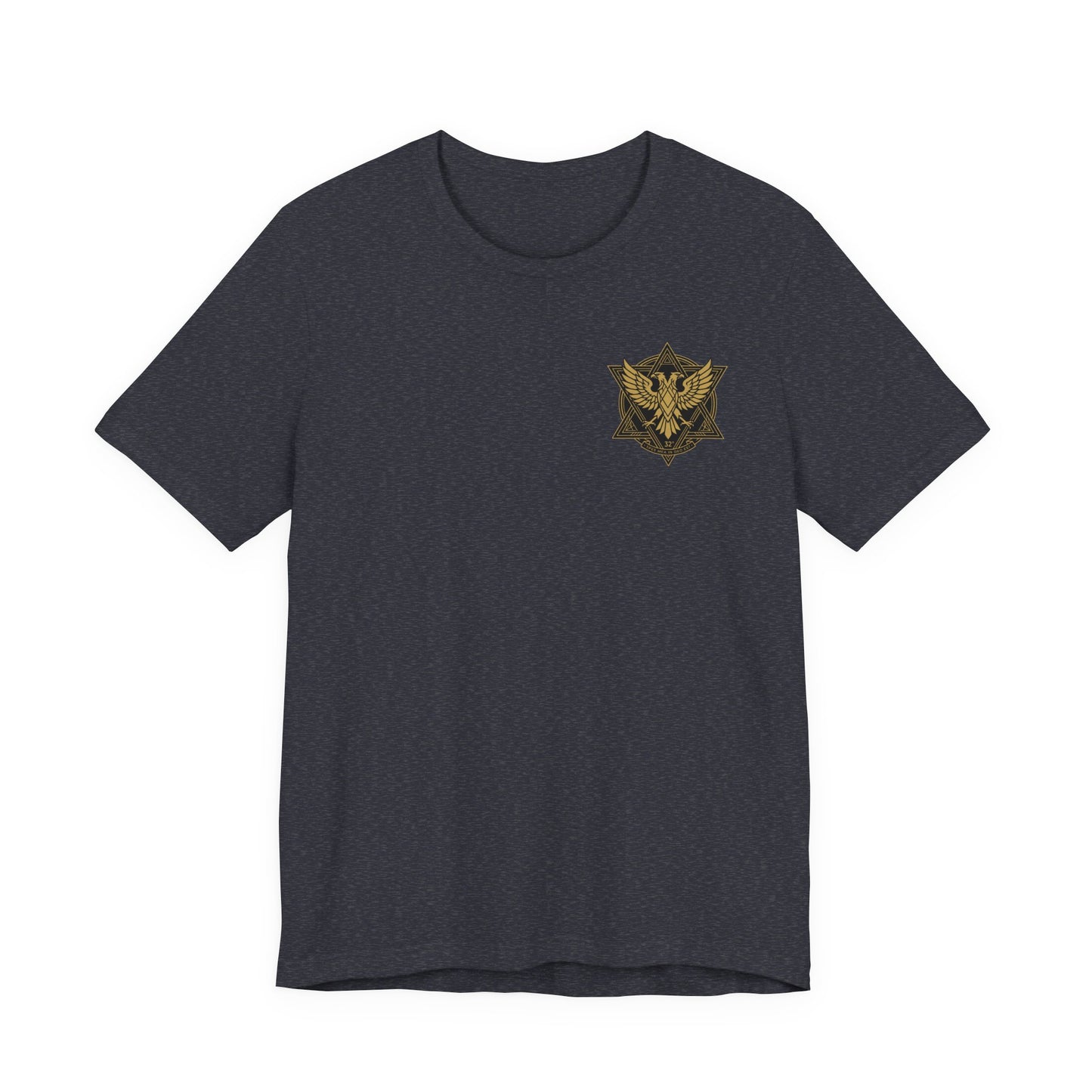 Scottish Rite Embroidered Gold Eagle Tee