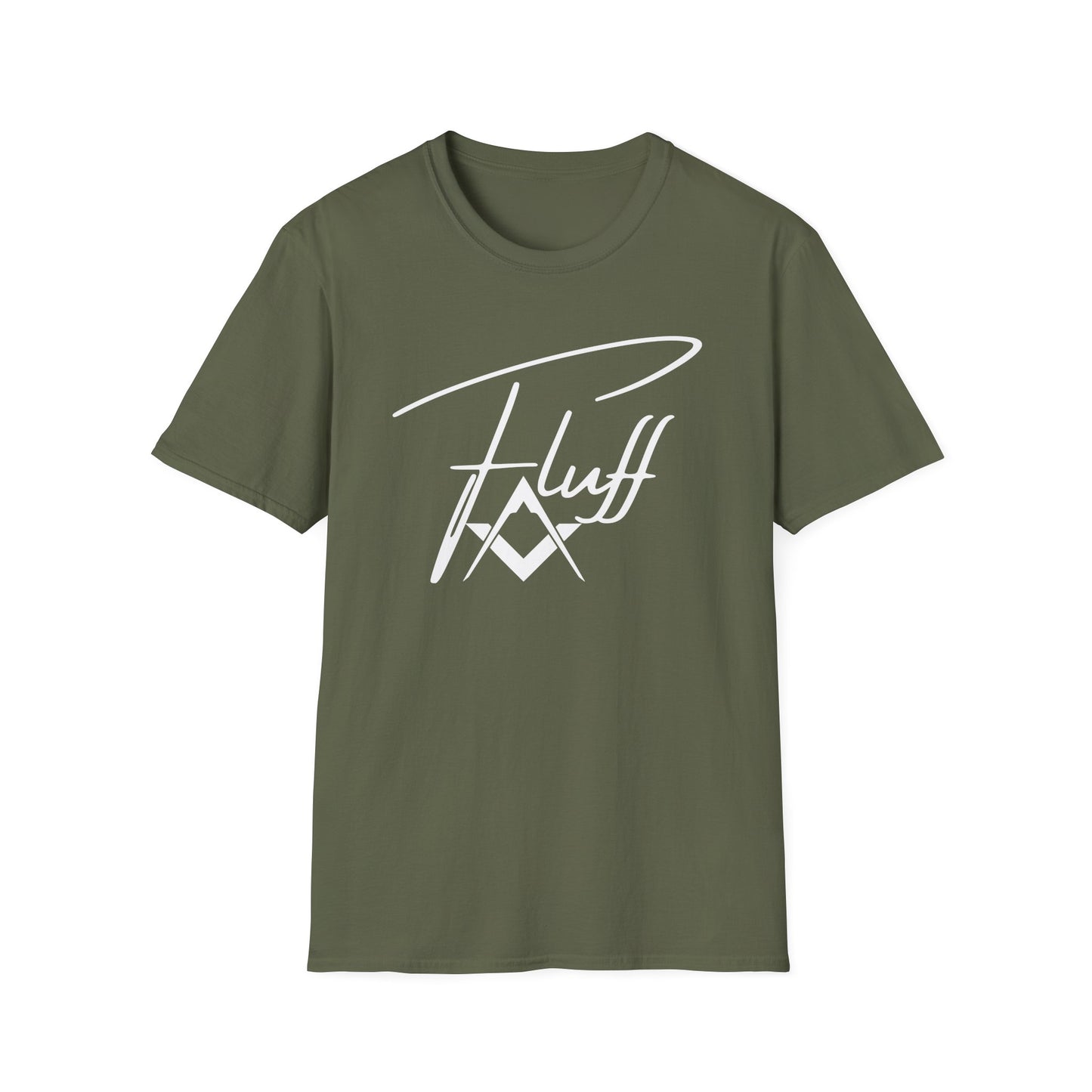Fluff Script Logo T-Shirt — Minimalist Streetwear Tee
