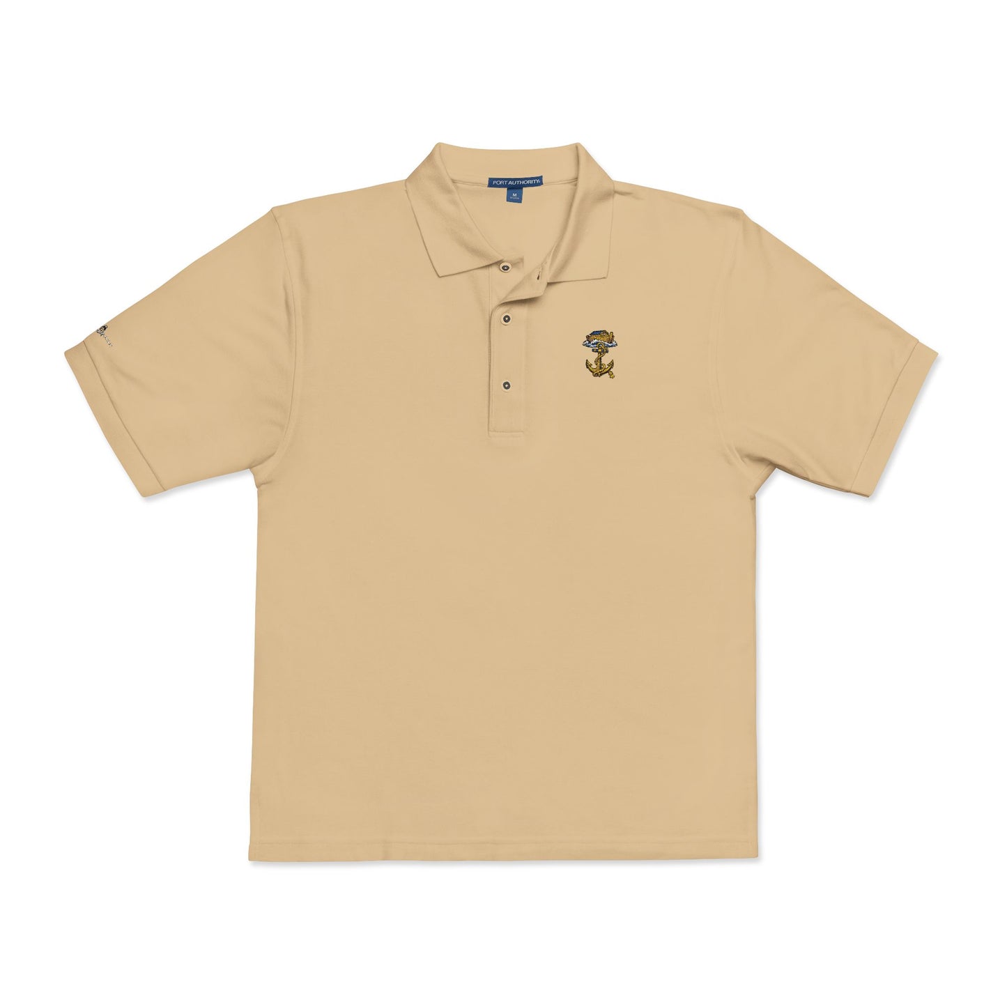Freemason Ark and Anchor I Embroidered Woodstock Polo Shirt
