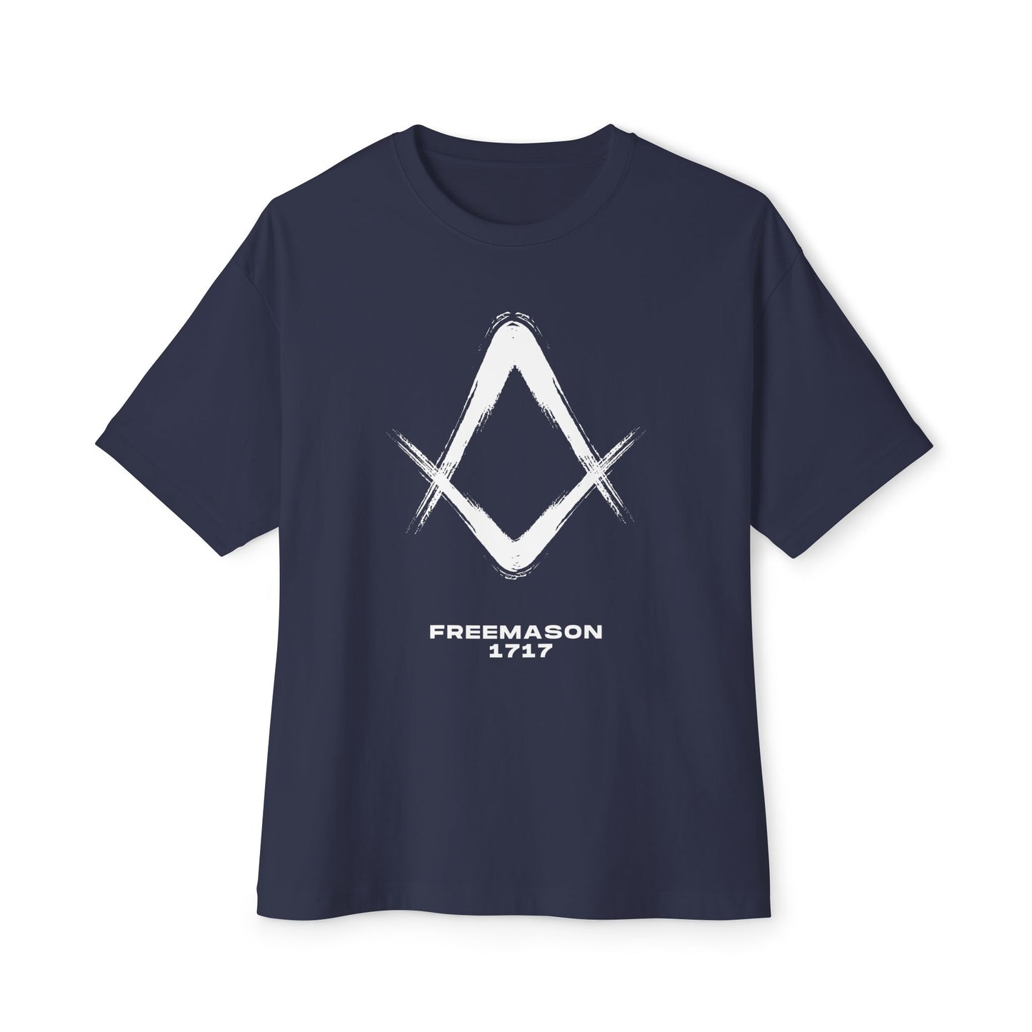 Freemason 1717 brush symbol T-Shirt | Masonic emblem tee