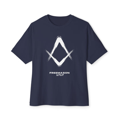 Freemason 1717 brush symbol T-Shirt | Masonic emblem tee