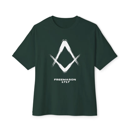 Freemason 1717 brush symbol T-Shirt | Masonic emblem tee