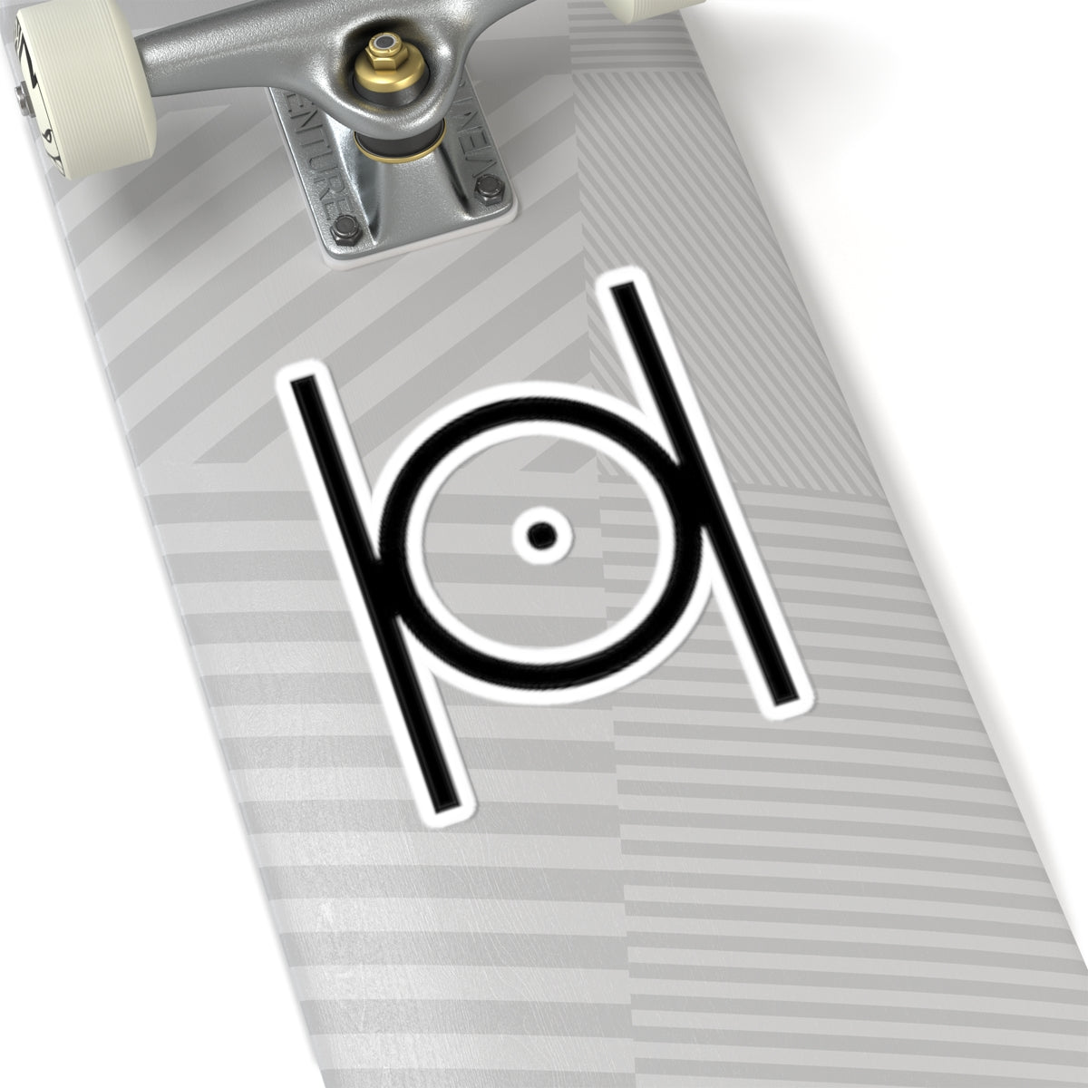 Point in Circle Kiss-Cut Stickers