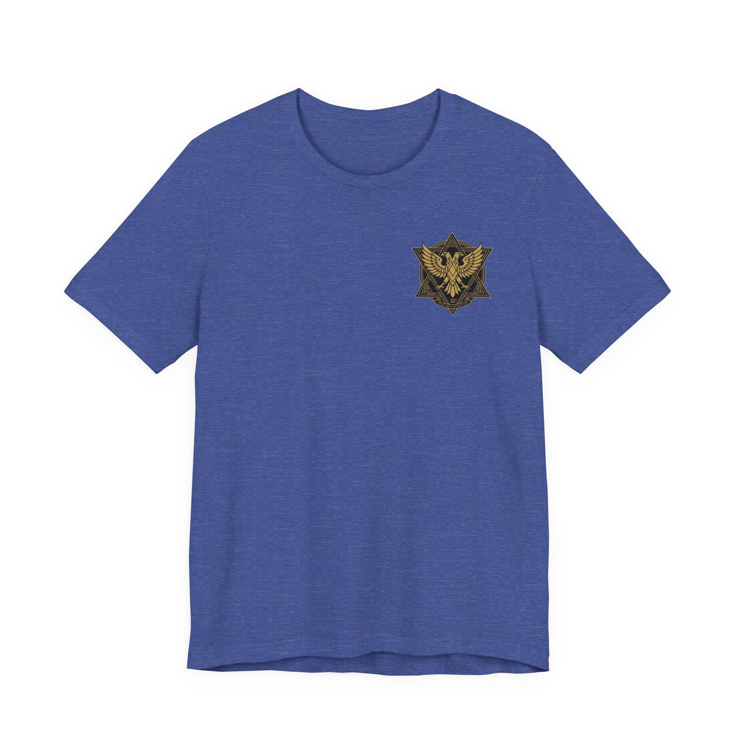 Scottish Rite Embroidered Gold Eagle Tee