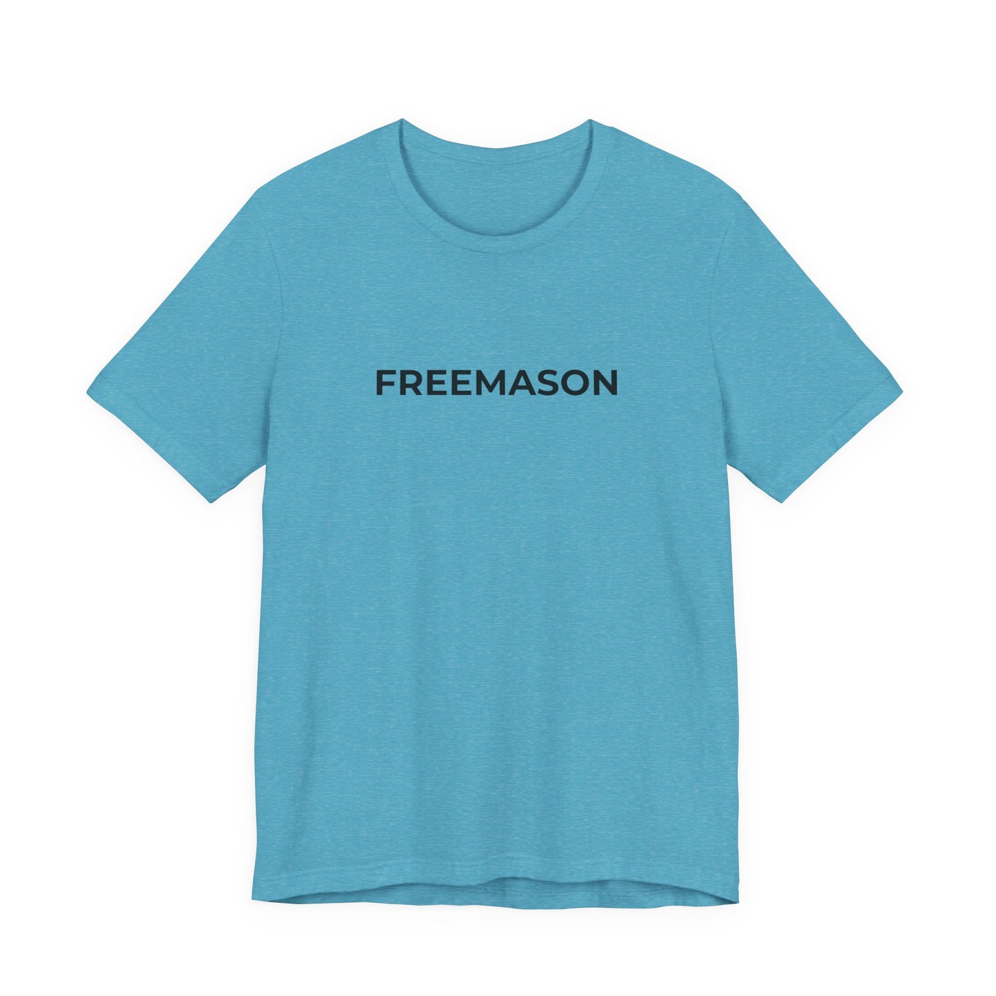 FREEMASON wordmark Tee | Freemasonry minimalist text shirt