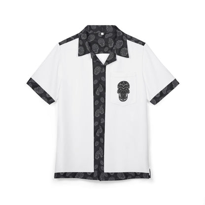 Masonic Skull Trim Hawaiian Shirt