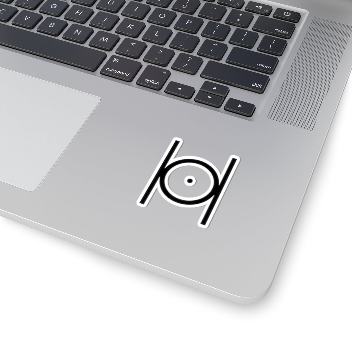 Point in Circle Kiss-Cut Stickers