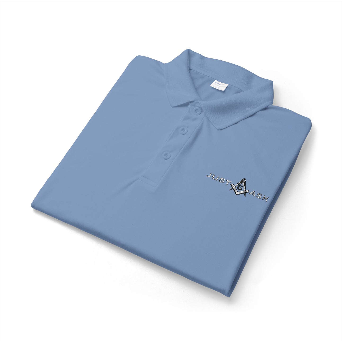 Just Ask Polo | Embroidered Aviation Pilot Shirt
