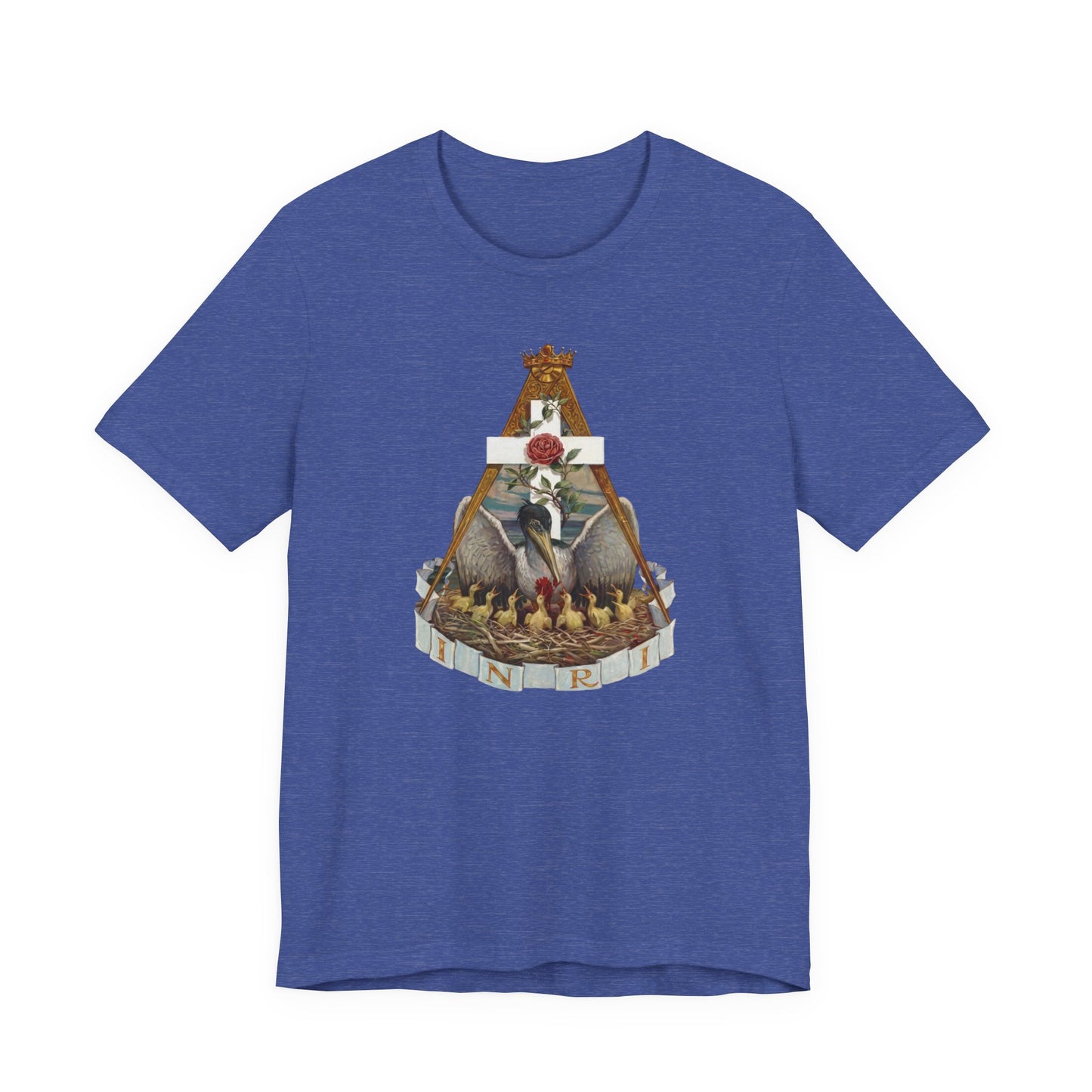 18th Degree Emblem Tee — Gothic Crest Graphic T-Shirt