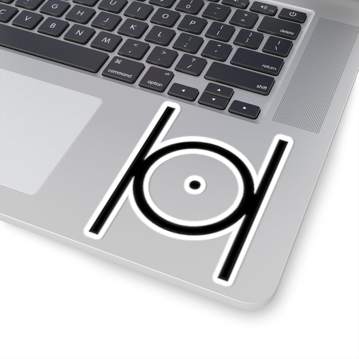 Point in Circle Kiss-Cut Stickers