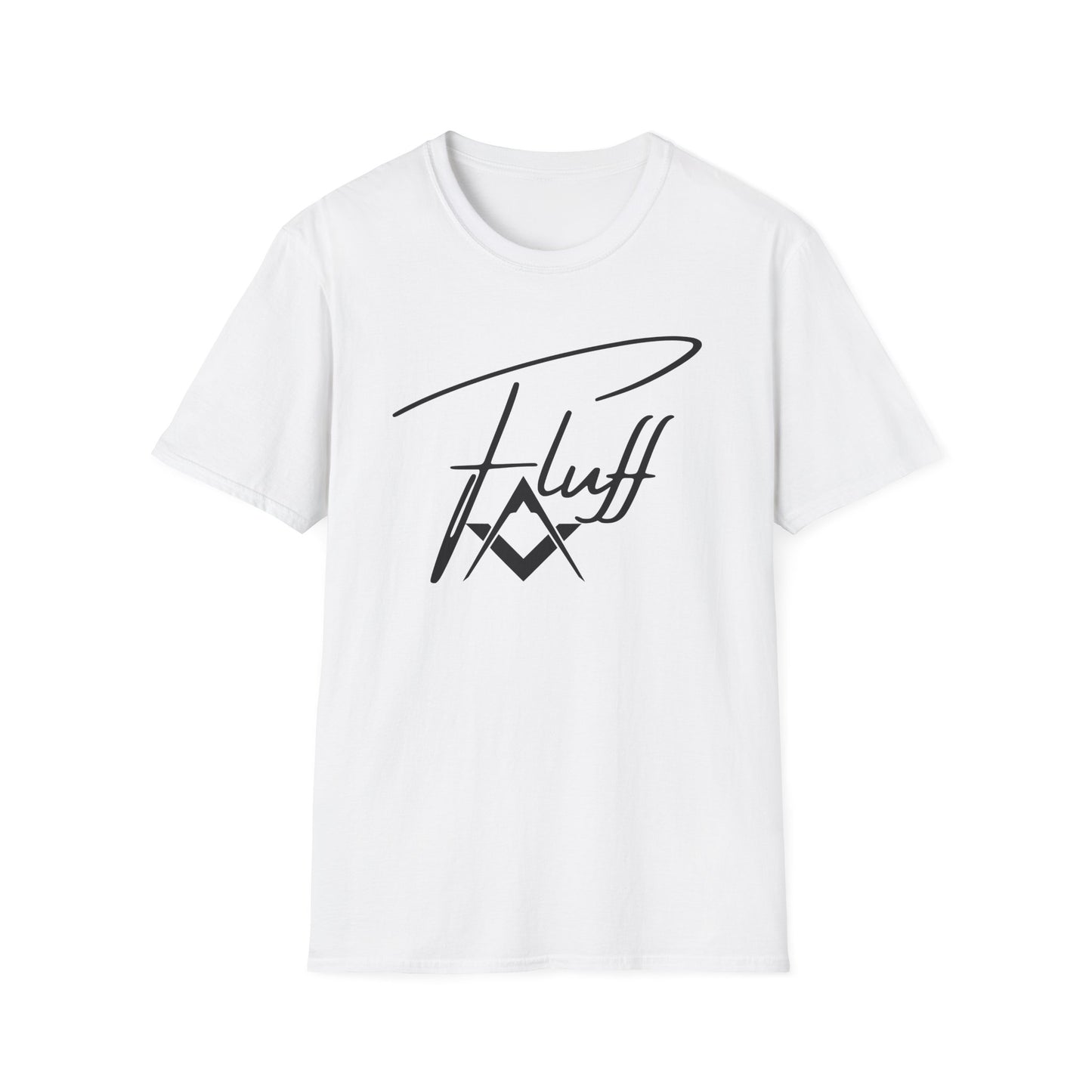 Fluff Script Logo T-Shirt — Minimalist Streetwear Tee