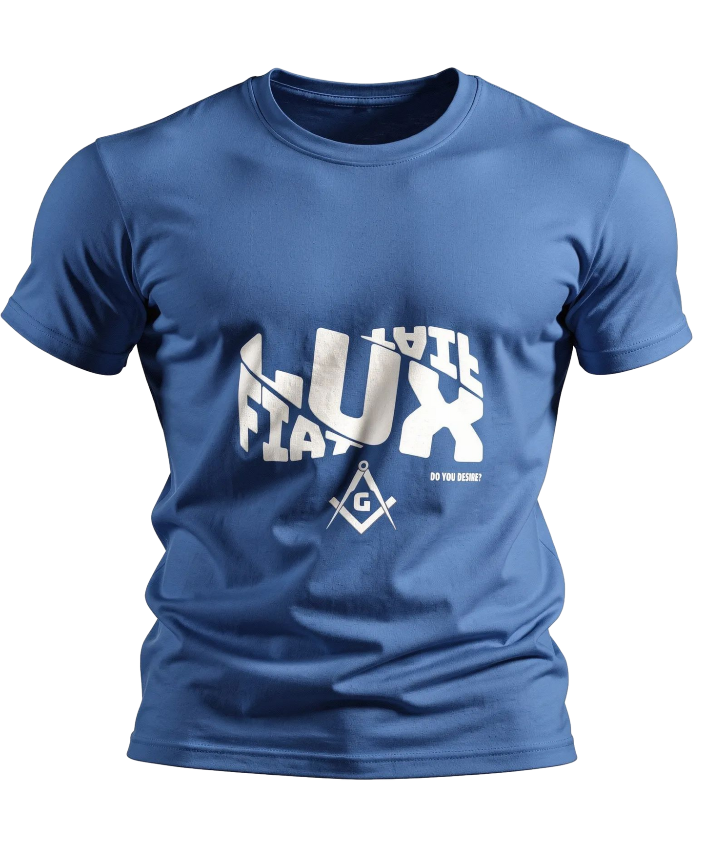 Masonic Lux Graphic Tee — 'Lux Fiat' Freemasonry Symbol T-Shirt