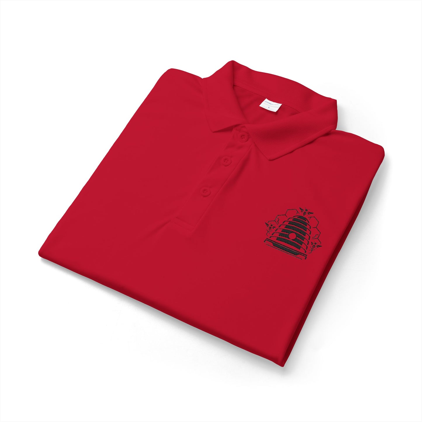 Embroidered Bell Crest Polo Shirt