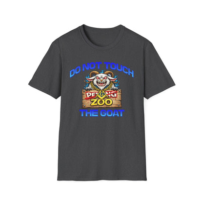 Do Not Touch The Goat T-Shirt — Funny Petting Zoo Clown Goat Tee