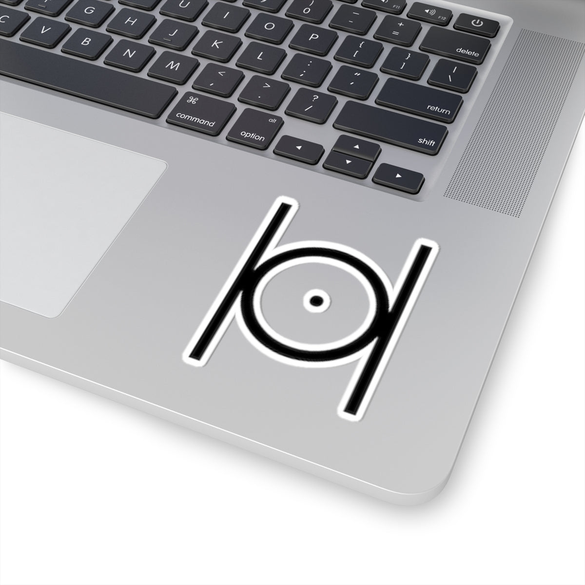 Point in Circle Kiss-Cut Stickers
