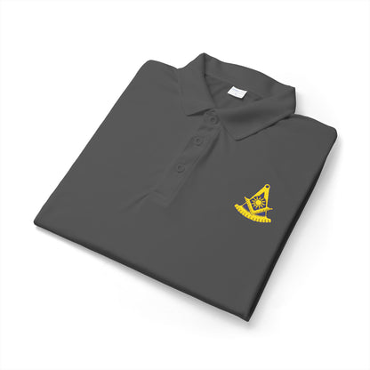 Embroidered Past Master Freemason Polo