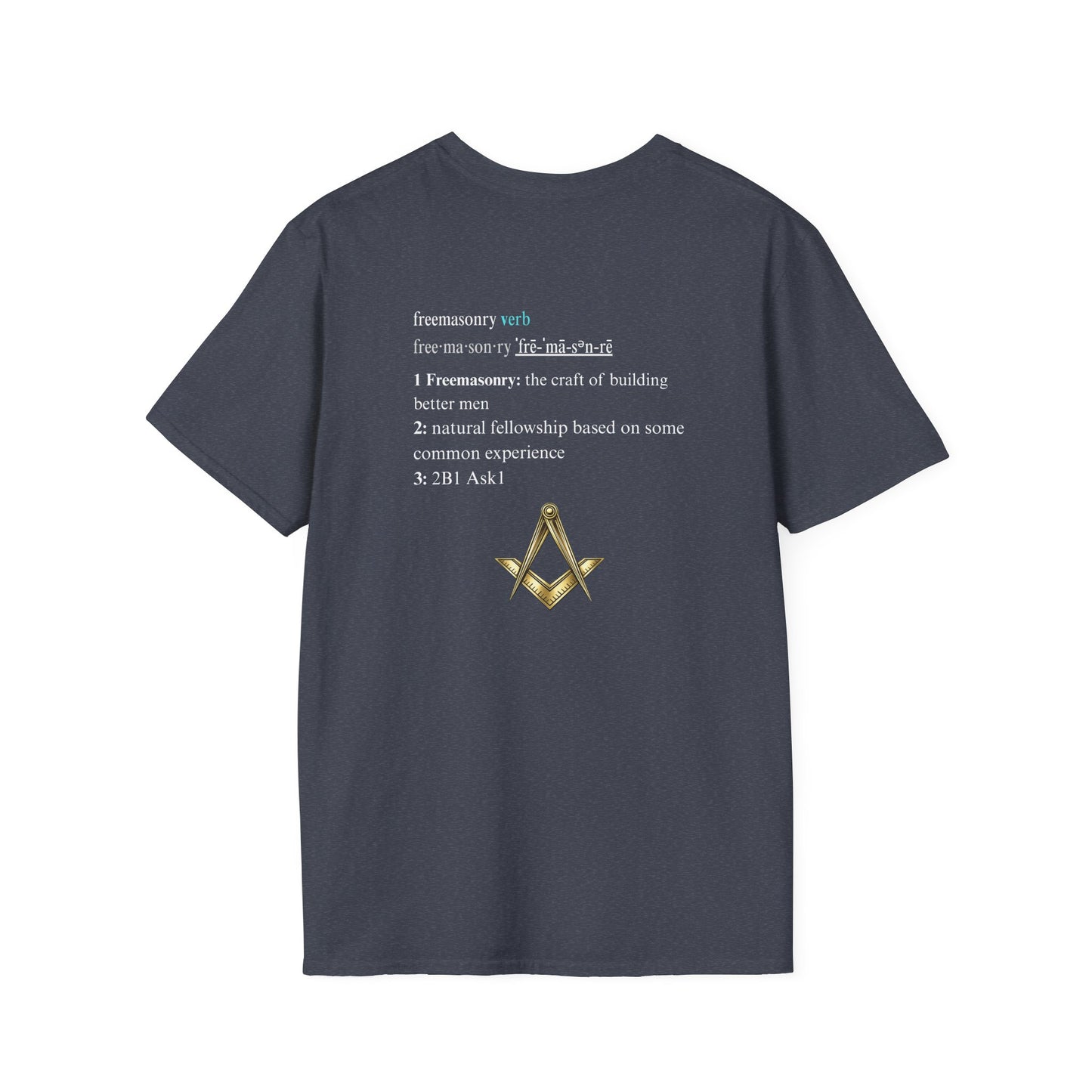 freemasonry definition T-Shirt | Masonic compass and square design