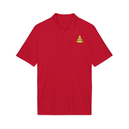 Embroidered Past Master Freemason Polo