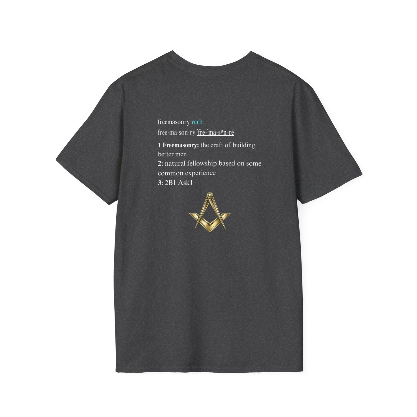 freemasonry definition T-Shirt | Masonic compass and square design
