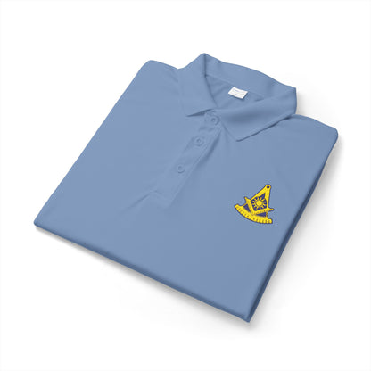 Embroidered Past Master Freemason Polo