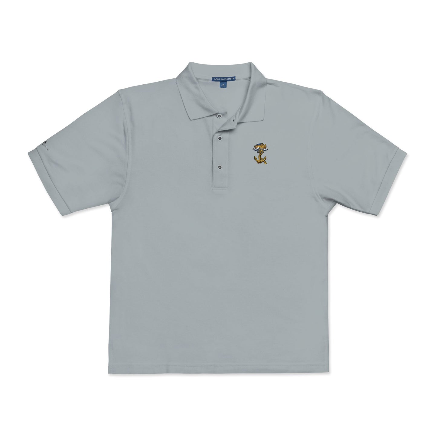 Freemason Ark and Anchor I Embroidered Woodstock Polo Shirt