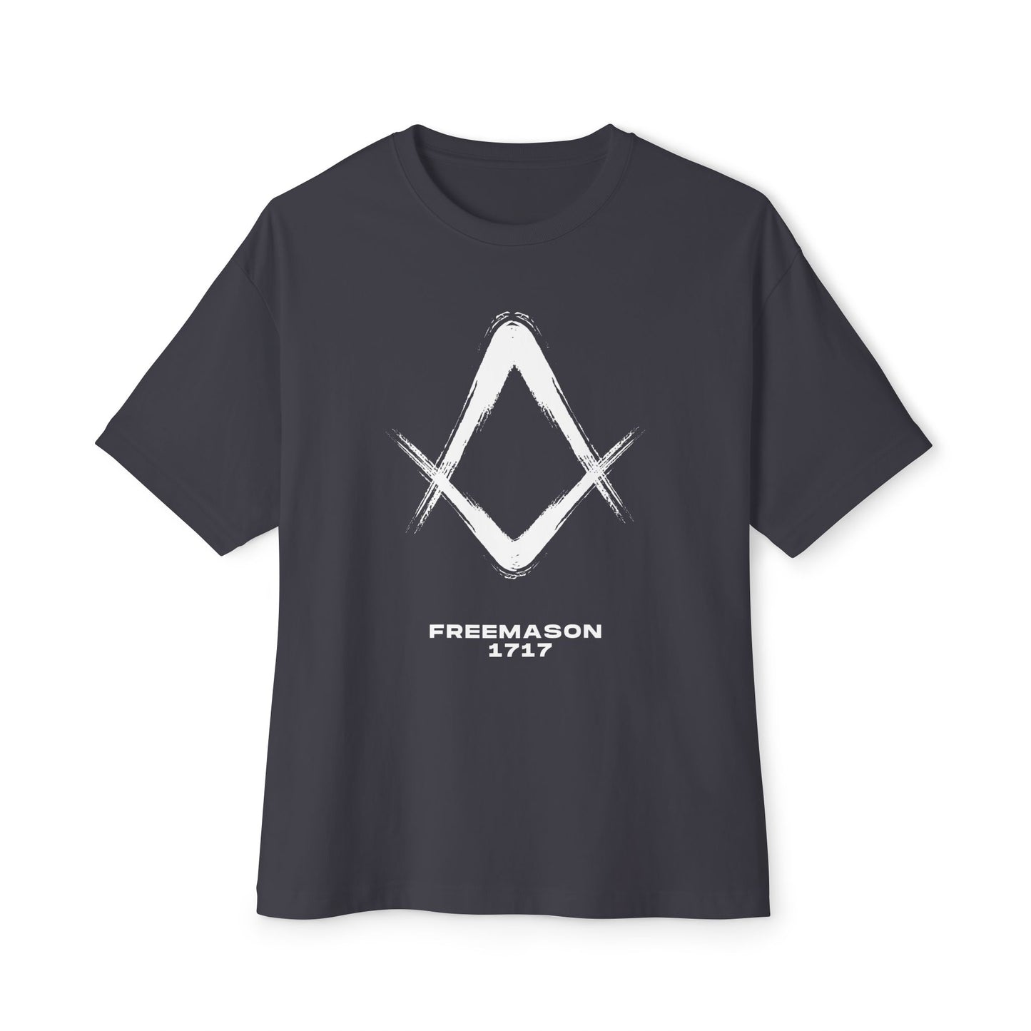 Freemason 1717 brush symbol T-Shirt | Masonic emblem tee