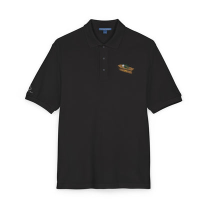 Masters Coffin-Embroidered Freemason Polo Shirt I Just Ask