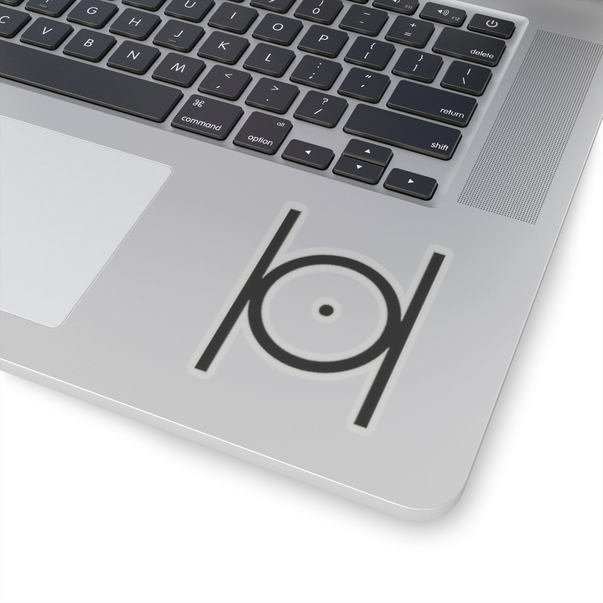 Point in Circle Kiss-Cut Stickers