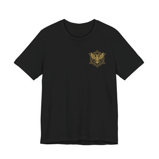 Scottish Rite Embroidered Gold Eagle Tee