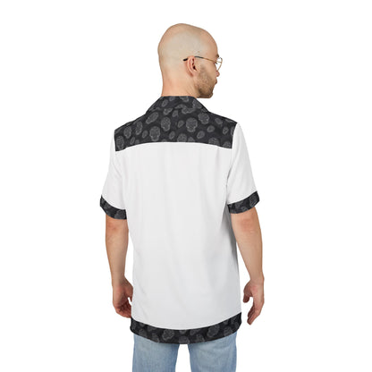 Masonic Skull Trim Hawaiian Shirt