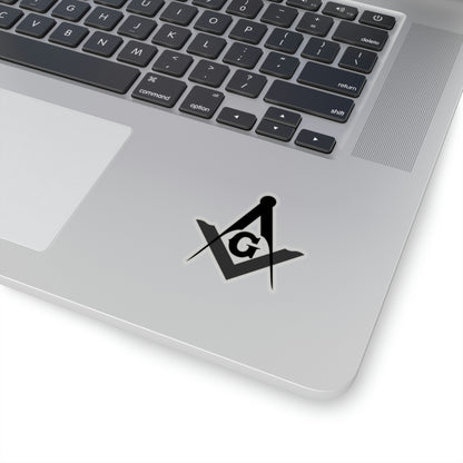 Square and Compasses Kiss-Cut Stickers